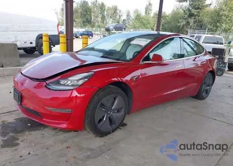 2019 Tesla Model 3 Long Range/Performance z USA, uszkodzony, nr VIN 5YJ3E1EB4KF407273